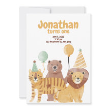 かわいい野生動物の誕生日