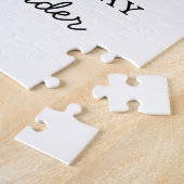 かわいい野生動物ジャングルサファリ誕生日ギフト ジグソーパズル (側面)