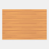 かわいい野生動物 ラッピングペーパーシート (正面3)