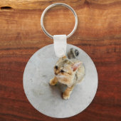 かわいい野良猫の子猫 キーホルダー (正面)