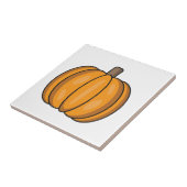かわいい野菜のかぼちゃの模様 タイル (側面)