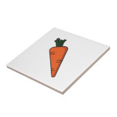 かわいい野菜のニンジン柄 タイル (側面)
