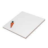 かわいい野菜のニンジン柄 タイル (側面)