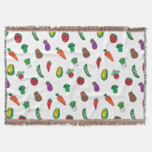 かわいい野菜のフードパターン