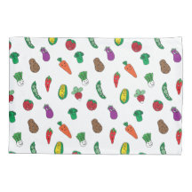 かわいい野菜のフードパターン