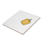 かわいい野菜の唐辛子模様 タイル (側面)