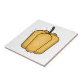 かわいい野菜の唐辛子模様 タイル (側面)