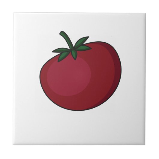 かわいい野菜の柄 タイル (正面)