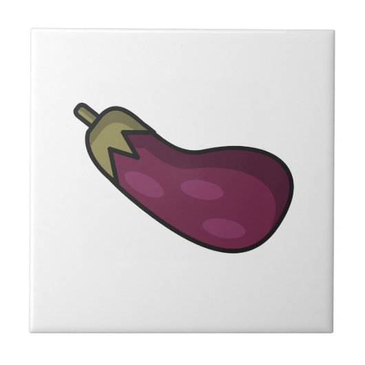 かわいい野菜の柄 タイル (正面)