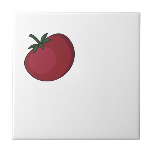 かわいい野菜の柄 タイル (正面)