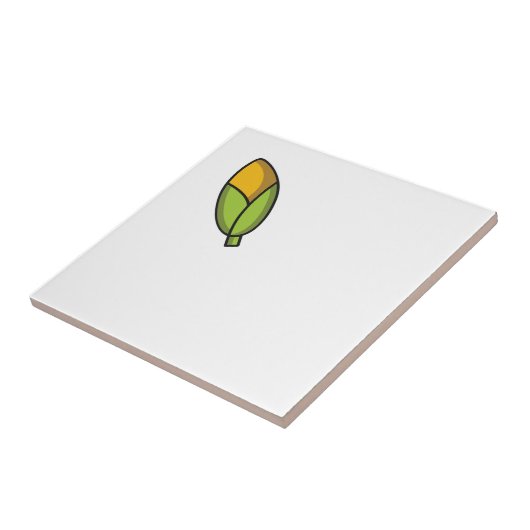 かわいい野菜コーン柄 タイル (側面)