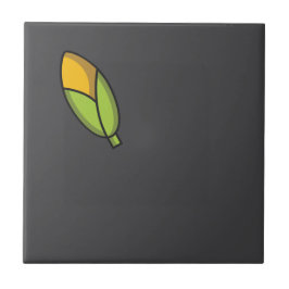 かわいい野菜コーン灰色のパターン タイル