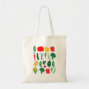 かわいい野菜トートバッグ トートバッグ