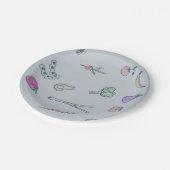 かわいい野菜紙皿 ペーパープレート (アングル)