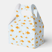 かわいい金魚スイミングウォーター子供の誕生日パーティー フェイバーボックス (裏面サイド)