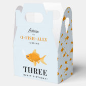 かわいい金魚スイミングウォーター子供の誕生日パーティー フェイバーボックス (オープン)