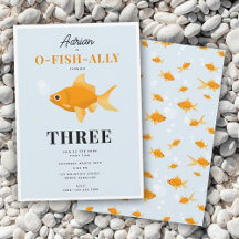 かわいい金魚スイミングウォーター子供の誕生日パーティー