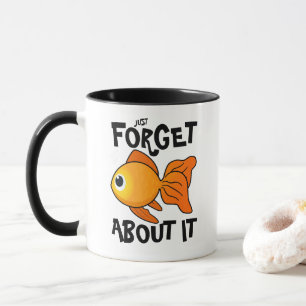 かわいい金魚忘れね マグカップ