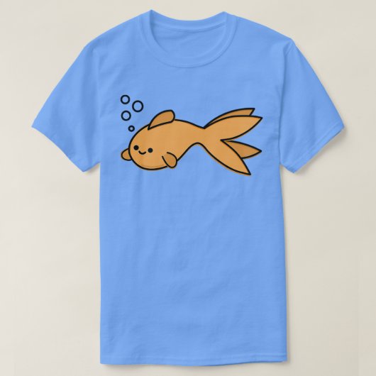 かわいい金魚1 Tシャツ (デザイン正面)