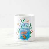 かわいい金魚 コーヒーマグカップ (中央)