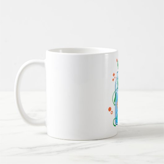 かわいい金魚 コーヒーマグカップ (左)