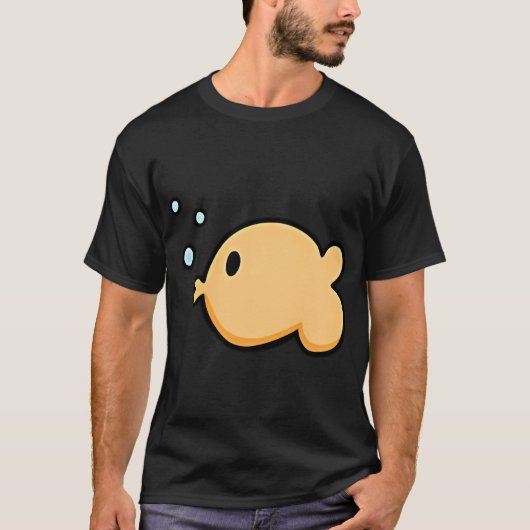 かわいい金魚 Tシャツ (正面)