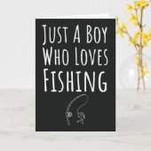 かわいい釣りカード 赤ちゃんの男の子 フィッシャー カード (黄色い花)