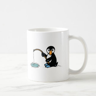かわいい釣りペンギン コーヒーマグカップ