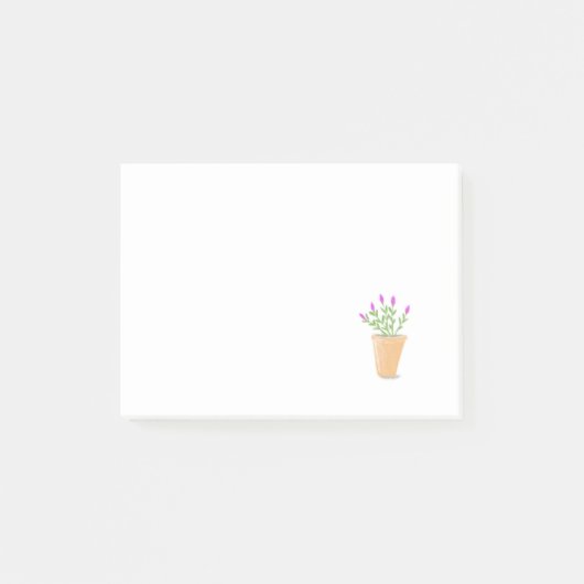 かわいい鉢植え ポストイット (正面)