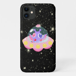 かわいい銀河系エイリアン宇宙UFO iPhone 11 ケース