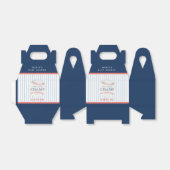 かわいい錆び私たちの小さなチャンプ野球の赤ちゃんシャワー フェイバーボックス (折り畳みなし)