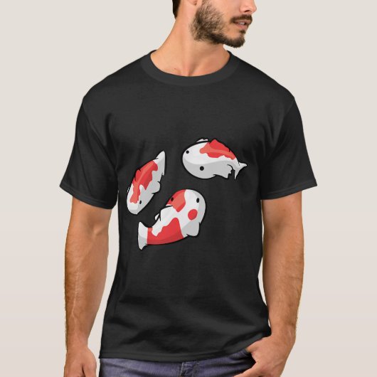 かわいい錦鯉 Tシャツ (正面)