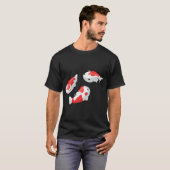 かわいい錦鯉 Tシャツ (正面フル)