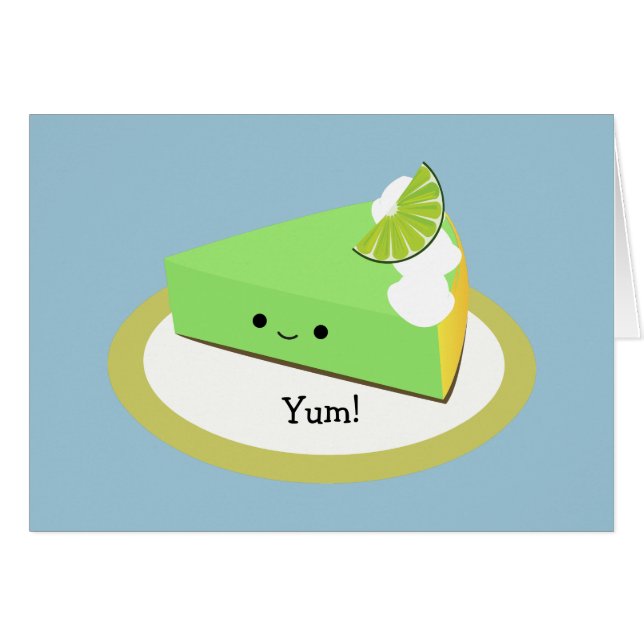 かわいい鍵ライムパイ (正面横)