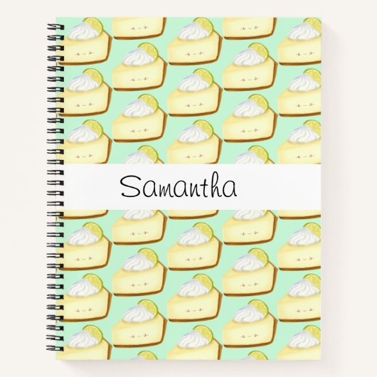 かわいい鍵ライムパイ ノートブック (正面)