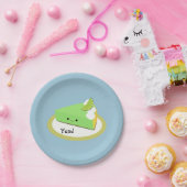 かわいい鍵ライムパイ ペーパープレート (パーティー)