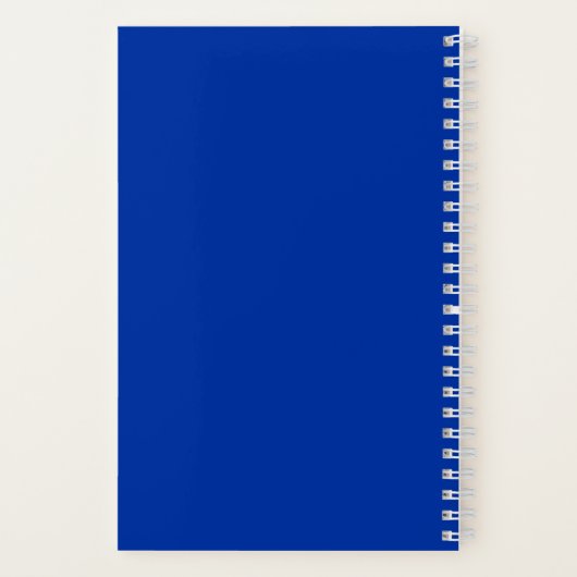 かわいい長毛のシャム猫 ノートブック (裏面)