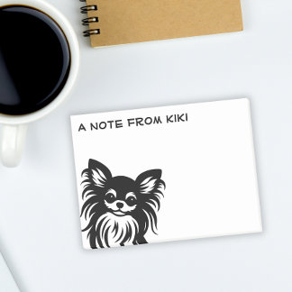 かわいい長髪のチワワ漫画 ポストイット