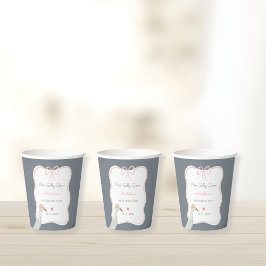 かわいい間抜けワンガース1歳の誕生日パーティー 紙コップ