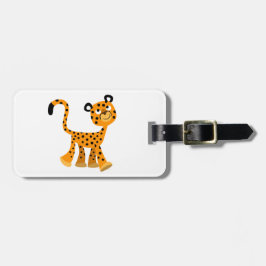 かわいい隠しマンガのチーター荷物タグ ラゲッジタグ