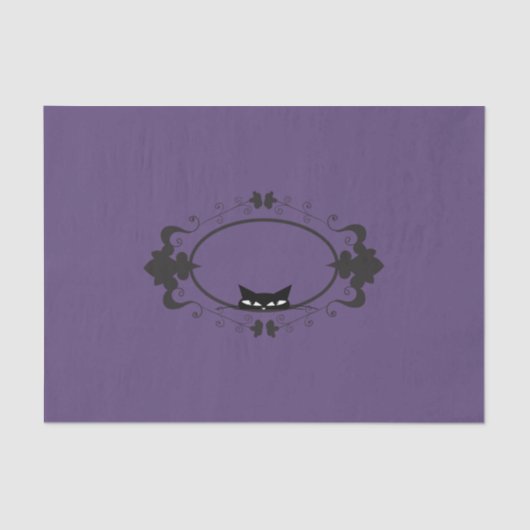 かわいい隠れる猫 薄葉紙 (正面)