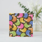 かわいい雌鳥たちの夜の独身最後の夜会 招待状 (スタンド正面)