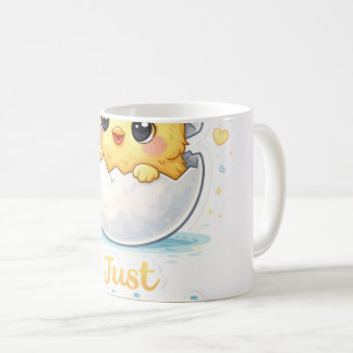 かわいい雛鳥のスロー枕 コーヒーマグカップ