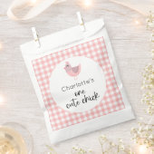 かわいい雛1歳の誕生日 フェイバーバッグ (クリップ留めされた状態)