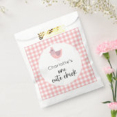 かわいい雛1歳の誕生日 フェイバーバッグ (封をした状態)