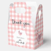 かわいい雛1歳の誕生日 フェイバーボックス (オープン)