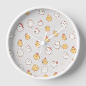 かわいい雛 壁時計 (正面)