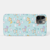 かわいい雨の日パターン Case-Mate iPhoneケース (裏面(横))