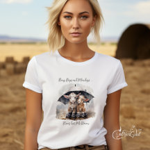 かわいい雨の日ヤギ