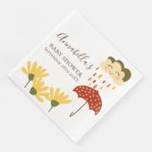 かわいい雨雲と傘の男女兼用ベビー (コーナー)